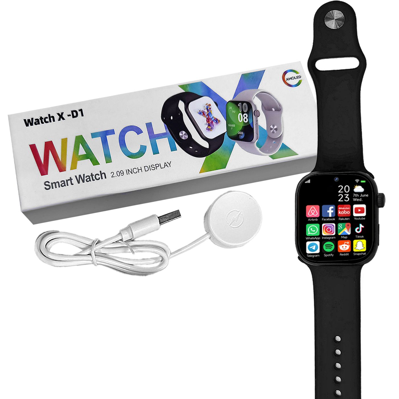 Ρολόι Smartwatch Μαύρο 4teen4ty 401432