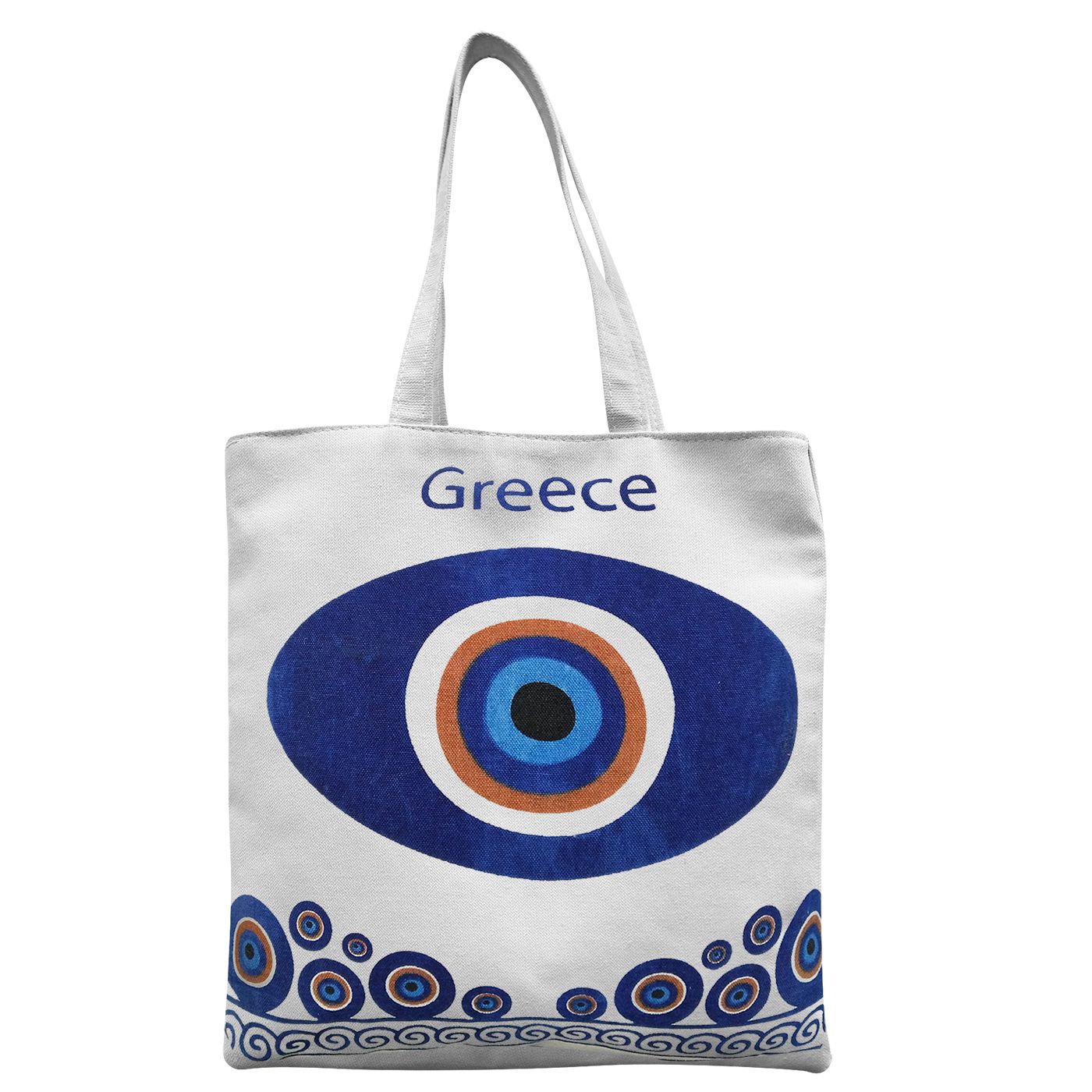 Τσάντα Βαμβακερή Τουριστική Μάτι 40x40x10cm SummerTiempo 622969