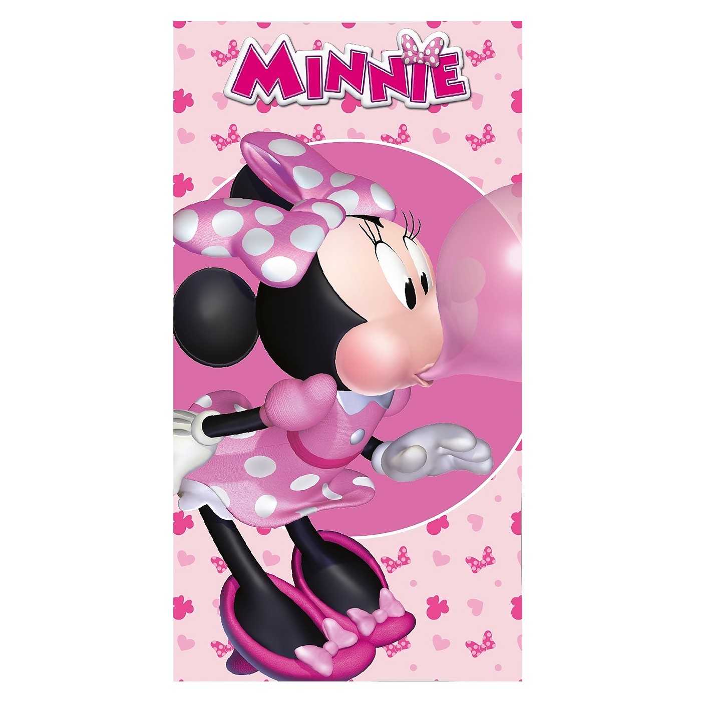 Πετσέτα Θαλάσσης Microfiber Minnie 140x70cm Disney MIN37-6103
