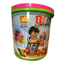 Κουβάς με 30 Τουβλάκια. 3+ Ετών 24x ø23,5cm ToyMarkt 95461