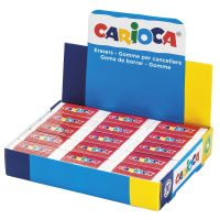 Γόμα Λευκή Carioca πακ=30τεμ Carioca 40155