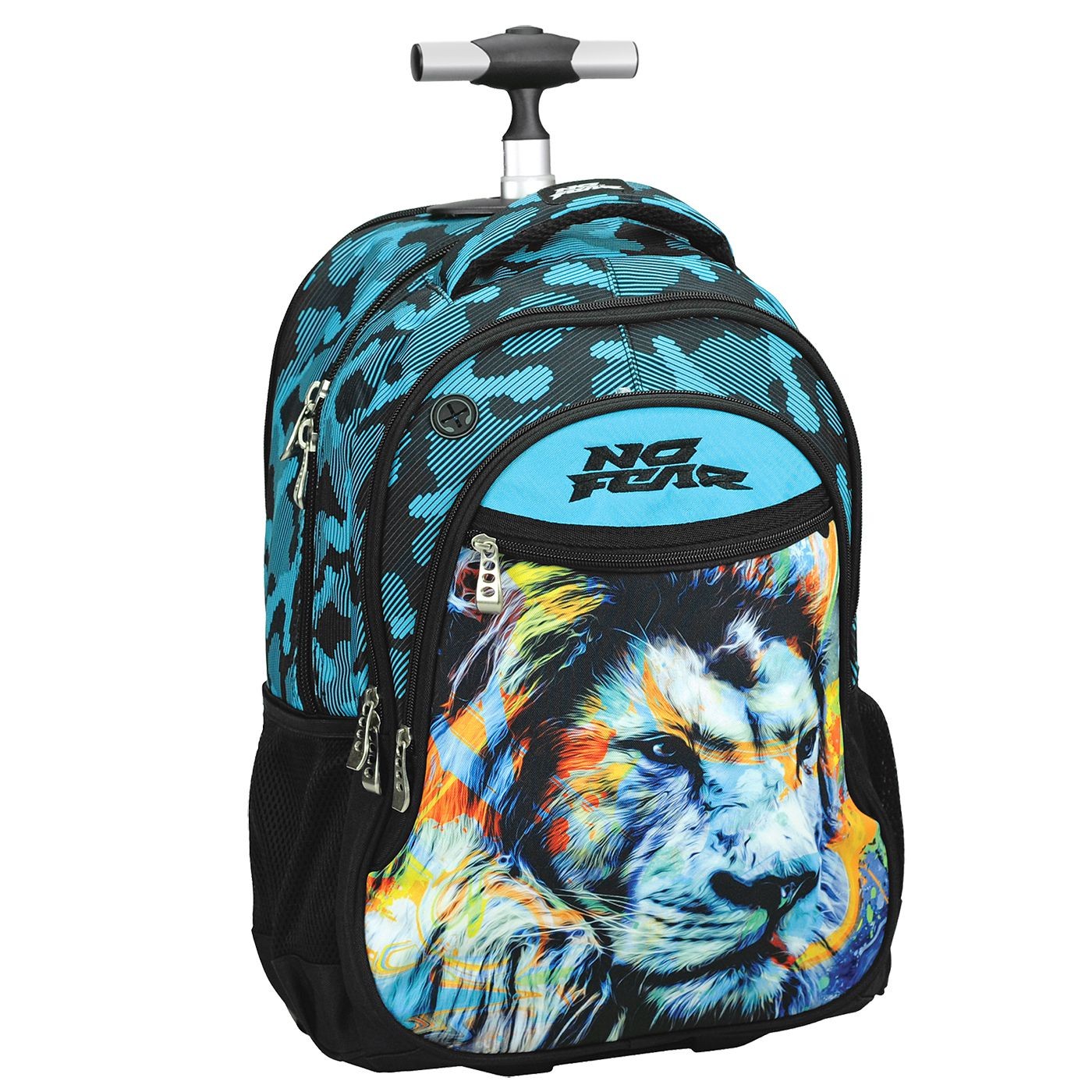 Τρόλευ Τσάντα no Fear Fluo Lion 48x33x28cm 30lt Gim 348-45074