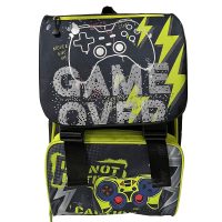 Σακίδιο Δημοτικού Game Over 40x28x14cm JustNote 703751