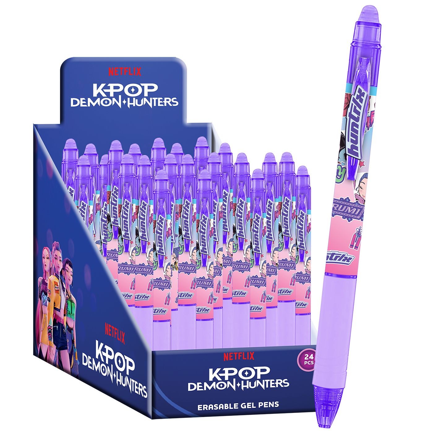 Στυλό που Σβήνει με Γόμα K Pop K-Pop 3718-5438 24τεμ.
