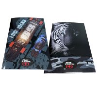 Τετράδιο Καρφίτσα 40φύλλων no Fear Dark Tiger, Long Board 17x25cm Gim 348-25400  18τεμ.