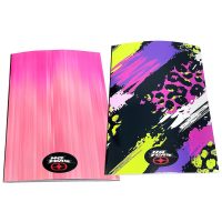 Τετράδιο Καρφίτσα 40φύλλων no Fear Fluo Prints- Pink grd 17x25cm Gim 348-31400  18τεμ.