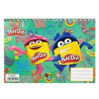 Μπλοκ Ζωγράφικης Σπιράλ  Play  Doh Α4, Gim 320-20004  18τεμ.